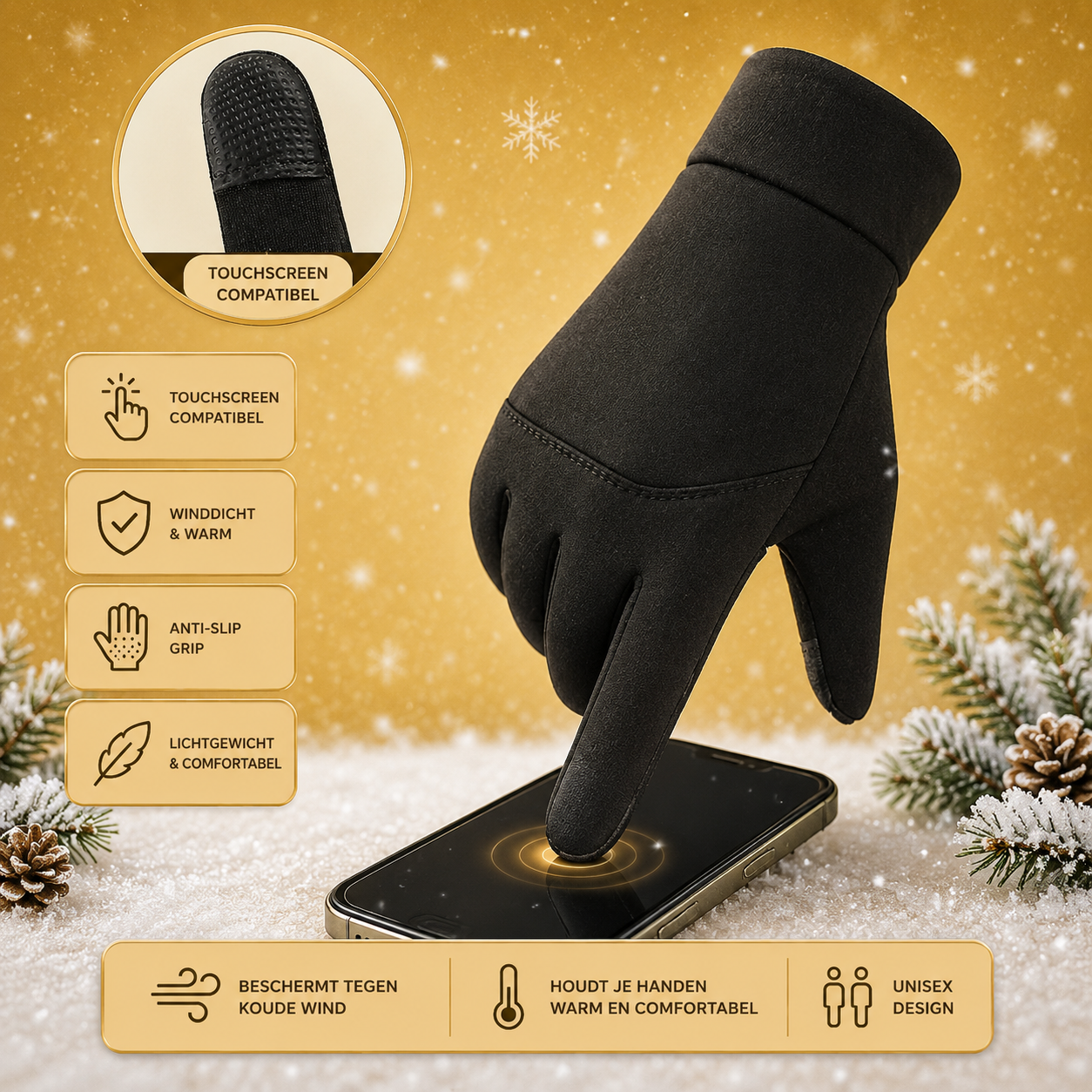 PolarGrip™ Thermohandschoenen